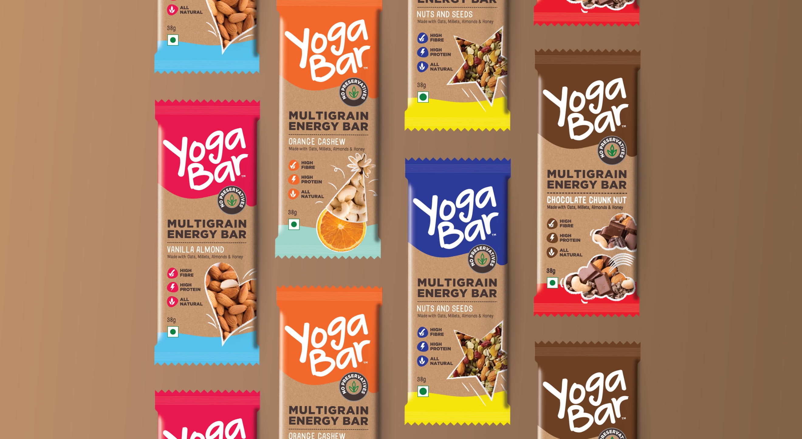 Buy Yoga Bar Multigrain Energy Bar - Chocolate Chunk Nut Online On